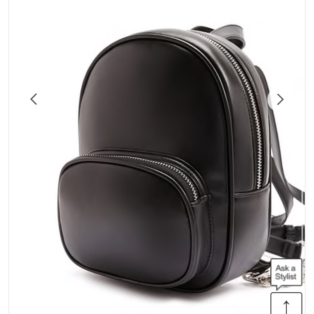 forever 21 mini faux leather backpack